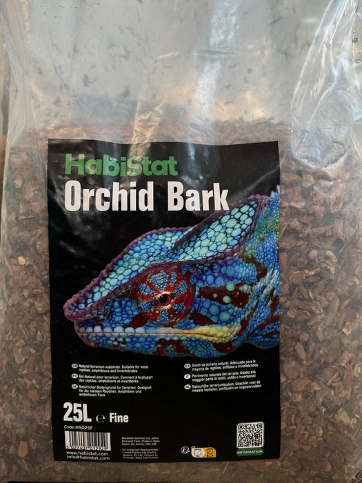 Habistat Orchid Bark Substrate, Fine 25L