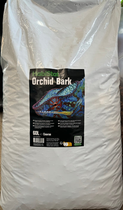 HabiStat Orchid Bark Substrate, Coarse 60L