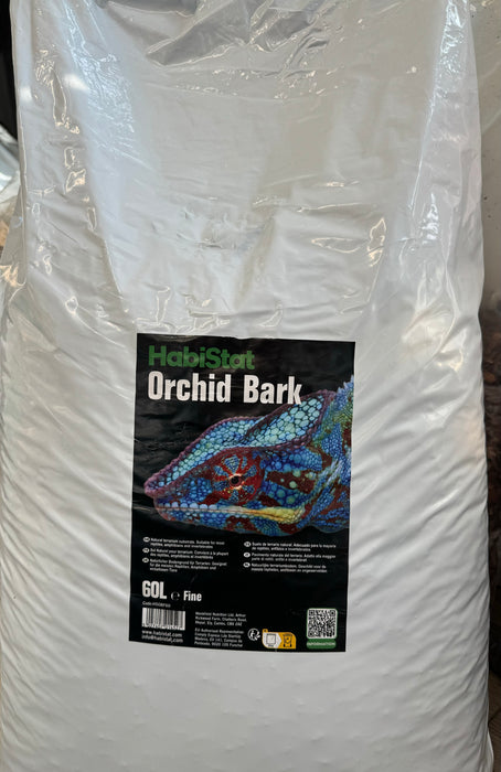 HabiStat Orchid Bark Substrate, Fine 60L