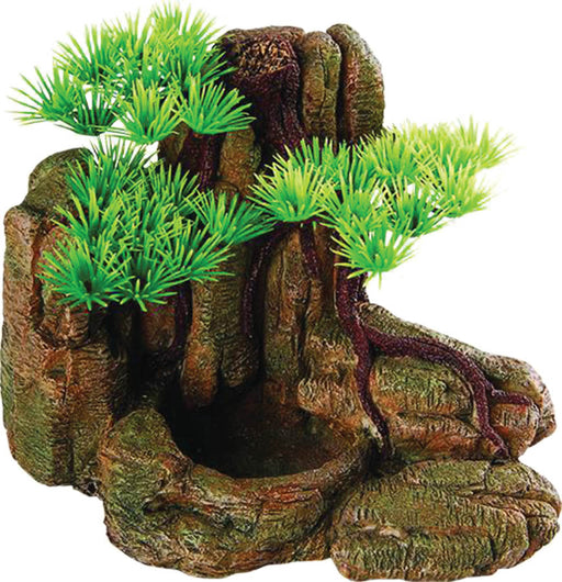 RS Bonsai with Rock Feeder 18.5x13x13.5cm Default Title